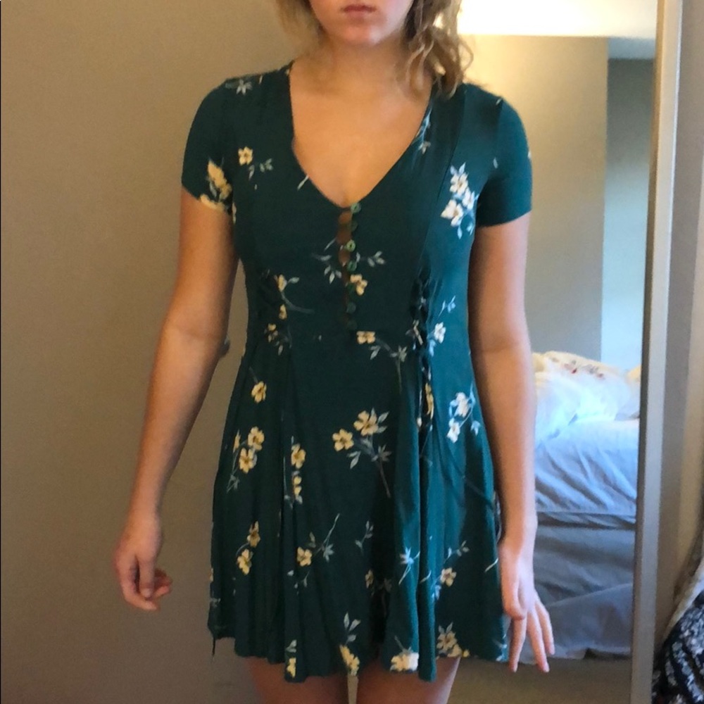 Pacsun Green Dress